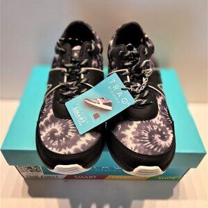 NEW TRAQ Qarma 2 Blast OFF by Alegria SMART SHOE  white and black  8-8.5/ 38